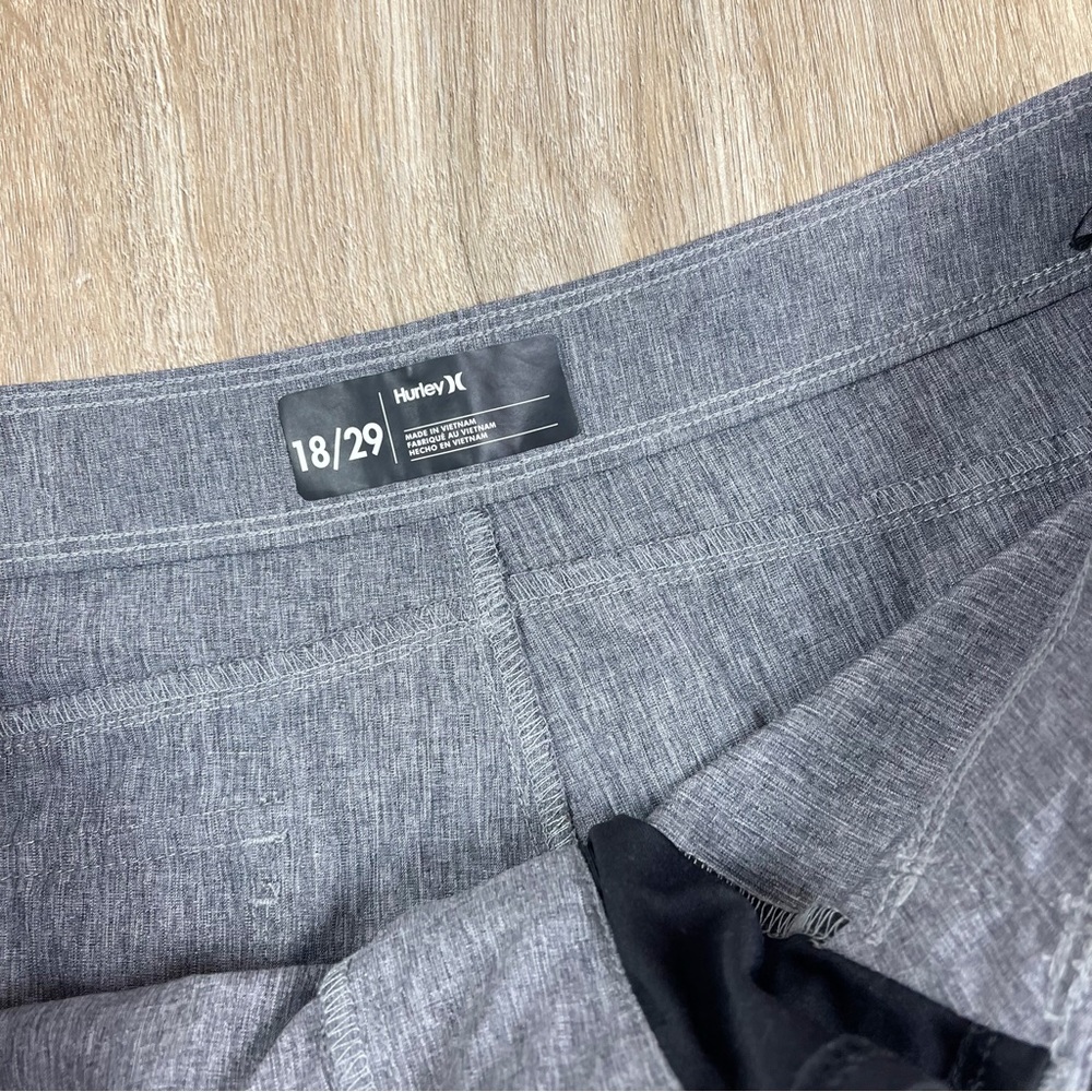 Hurley Heathered Gray One and Only Boardshorts - Picture 4 of 6